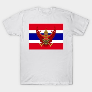 Thailand coat of arms flag T-Shirt